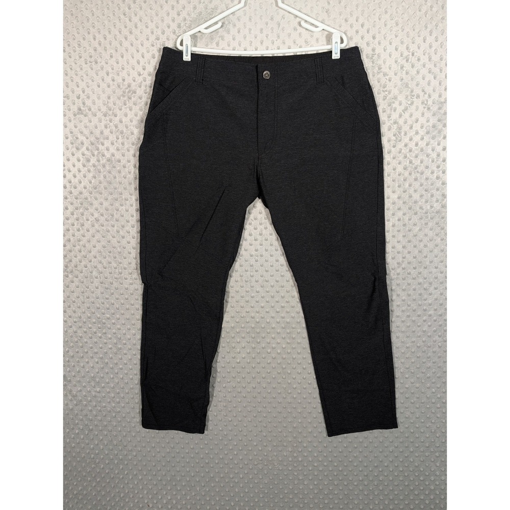 Kuhl Deceptr Pants Men's 38x30 Charcoal Gray Outdoor Hiking Travel Stretch